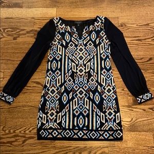 Laundry by Shelli Segal Aztec print shift dress, Women’s 6